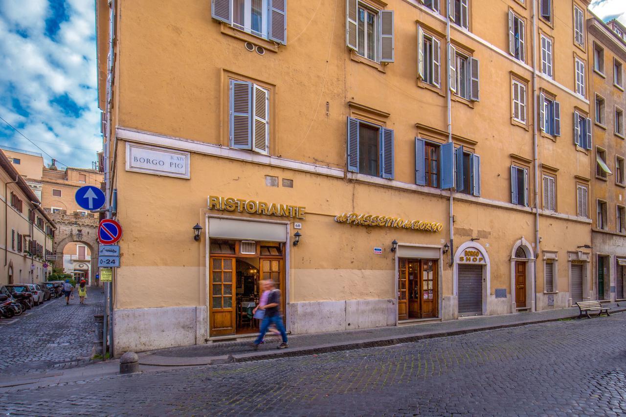 Апартаменти Borgo Pio Charme Рим Екстер'єр фото